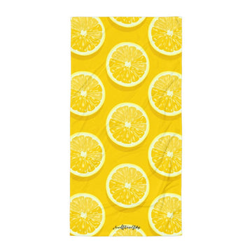 Amalfi Lemons" Beach Towel - AMALFITANA STORE